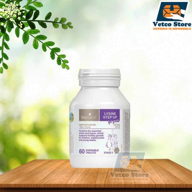 Bioisland Lysine Step Up for Youth 60 viên – Tăng chiều cao cho trẻ từ 6 tuổi-24 tuổi